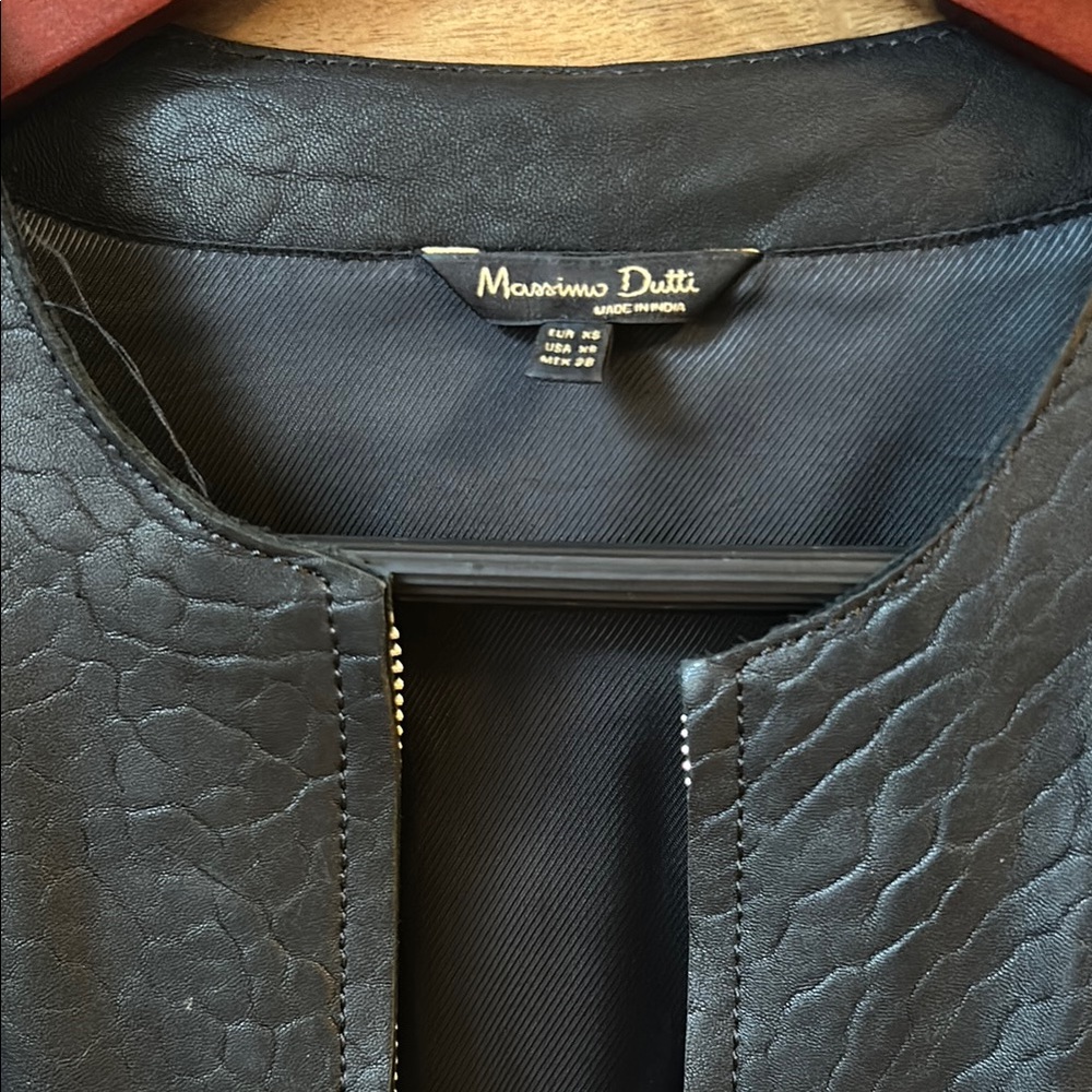 Black Leather Jacket - Picture 3 of 8